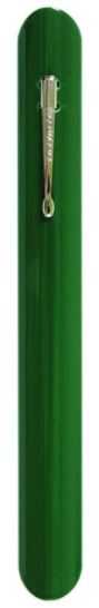 Custom Green Enamel Crumber with Nickel Plated Pocket Clip main image